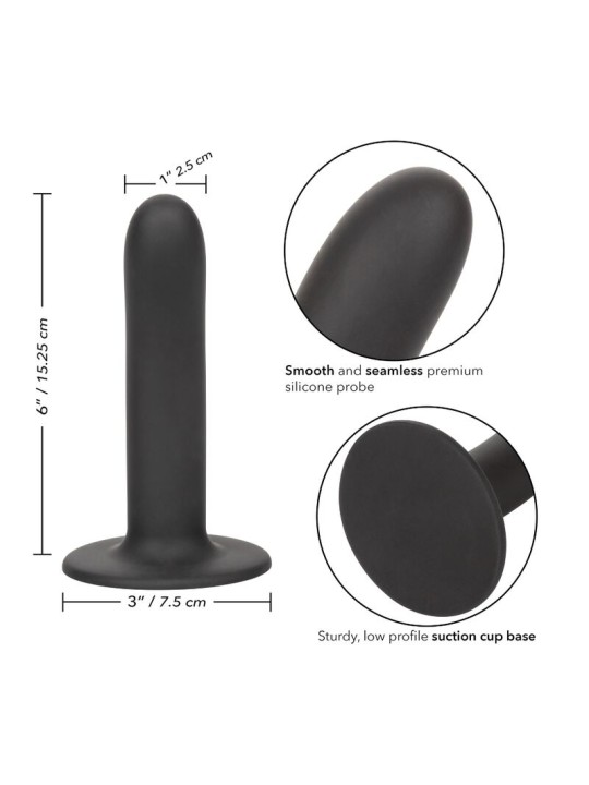 CALEXOTICS - BOUNDLESS DILDO 15.25 CM HARNESS COMPATIBLE SMOOTH