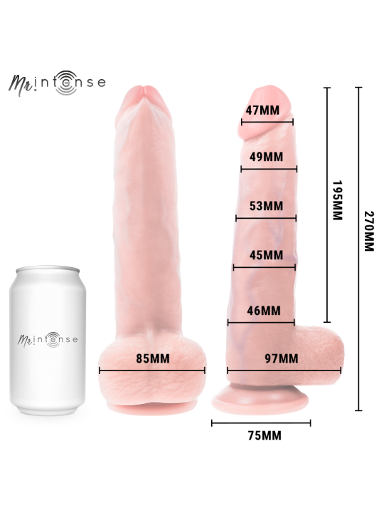 MR INTENSE - DILDO NEESON 27 CM -Ø- 5.6 CM