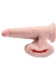 KING COCK - PLUS 3D DILDO SWINGING BALLS 24.5 CM HELLE HAUT