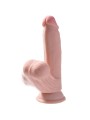 KING COCK - PLUS 3D DILDO SWINGING BALLS 15.2 CM HELLE HAUT