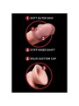 KING COCK - PLUS 3D DILDO BALANANDO BOLAS 15.2 CM PELE CLARA