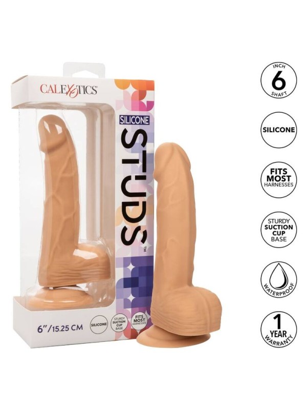 CALEXOTICS - SILICONE STUDS 15.24 CM PELE
