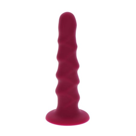 GET REAL - GERIBBELDE DONG 12 CM ROOD