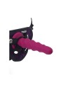GET REAL - RIBBED DONG 12 CM ROT