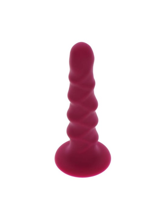 GET REAL - GERIBBELDE DONG 12 CM ROOD