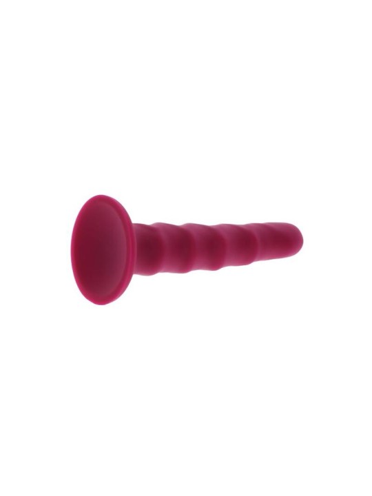 GET REAL - GERIBBELDE DONG 12 CM ROOD