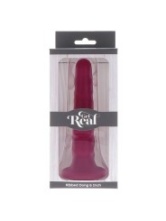 GET REAL - RIBBED DONG 12 CM ROT