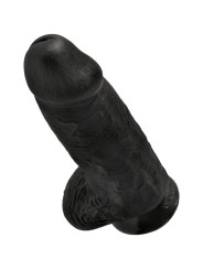 KING COCK - PÉNIS RÉALISTE CHUBBY 23 CM NOIR