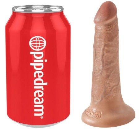 KING COCK - REALISTISCHE PENIS 12 CM KARAMEL
