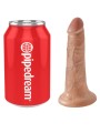 KING COCK - REALISTISCHER PENIS 12 CM KARAMELL