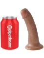 KING COCK - REALISTISCHE PENIS 15 CM KARAMEL