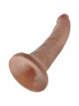 KING COCK - REALISTISCHE PENIS 17,5 CM KARAMEL