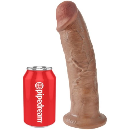 KING COCK - REALISTISCHE PENIS 24 CM KARAMEL