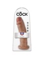 KING COCK - REALISTISCHER PENIS 24 CM KARAMELL
