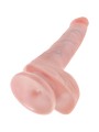 KING COCK - PENE REALÍSTICO CON TESTÍCULOS 13.5 CM NATURAL