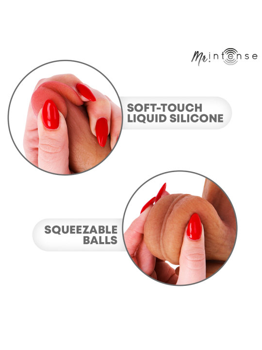 MR INTENSE - BRUCE L DILDO SILICONE 23 CM -Ø- 5.2 CM