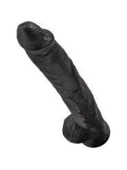 KING COCK - REALISTIC PENIS WITH BALLS 30.5 CM BLACK