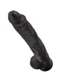 KING COCK - REALISTIC PENIS WITH BALLS 30.5 CM BLACK