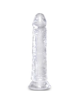 KING COCK - HELDERE REALISTISCHE PENIS 19,7 CM TRANSPARANT