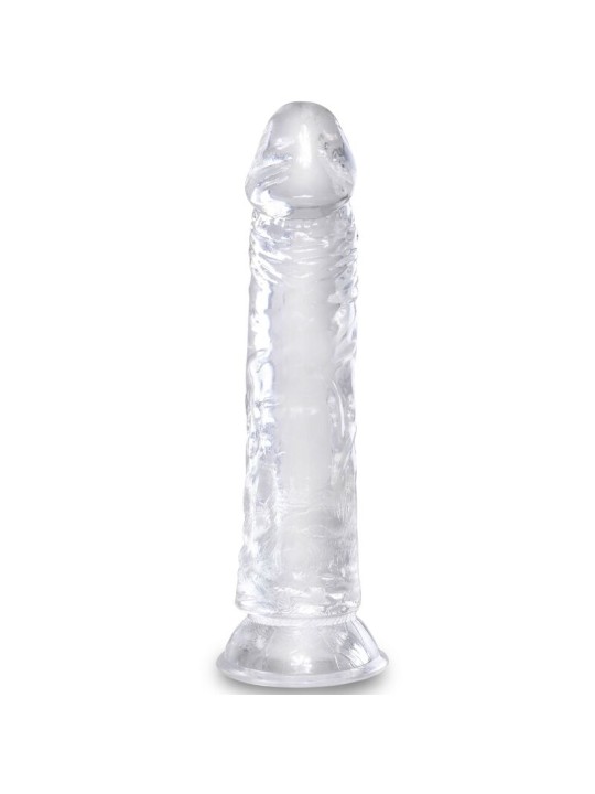 KING COCK - HELDERE REALISTISCHE PENIS 19,7 CM TRANSPARANT