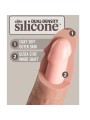KING COCK - ELITE REALISTISCHE SILICONEN DILDO 15,2 CM