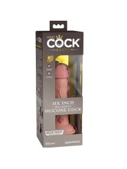 KING COCK - ELITE REALISTIC SILICONE DILDO 15.2 CM