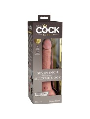 KING COCK - ELITE DILDO REALISTICO IN SILICONE 17.8 CM