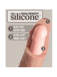 KING COCK - ELITE GODE RÉALISTE EN SILICONE 20.3 CM