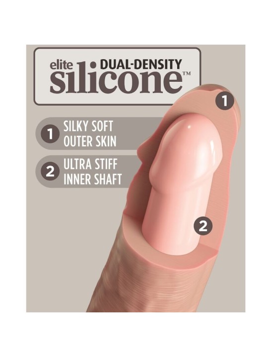KING COCK - ELITE GODE RÉALISTE EN SILICONE 20.3 CM