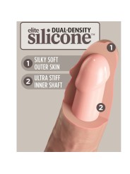KING COCK - ELITE REALISTISCHE SILICONEN DILDO 23 CM