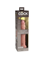 KING COCK - ELITE DILDO SILICONE REALISTA 23 CM