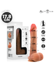 MR INTENSE - PÊNIS DE SILICONE ULTRARREALISTA DE GARY COM TESTÍCULOS, 