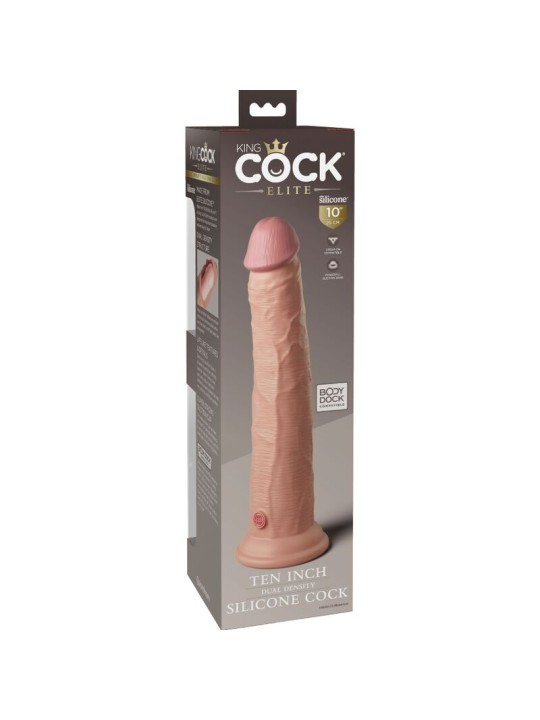 KING COCK - ELITE REALISTISCHER SILIKONDILDO 25.4 CM