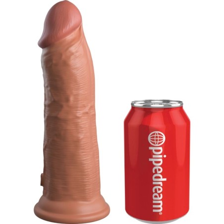 KING COCK - ELITE REALISTISCHE VIBRERENDE & SILICONEN DILDO 20,3 CM KA