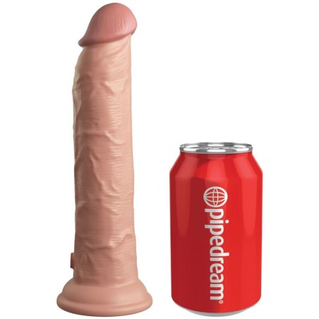 KING COCK - ÉLITE DILDO REALÍSTICO VIBRADOR & SILICONA CONTROL REMOTO 