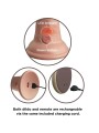 KING COCK - ÉLITE DILDO REALÍSTICO VIBRADOR & SILICONA CONTROL REMOTO 