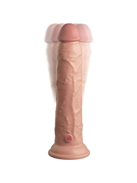 KING COCK - ELITE REALISTISCHER DILDO VIBRATOR & SILIKON FERNBEDIENUNG