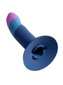 ROMP - PICCOLO SILICONEN DILDO MET DRIEKLEURIGE ZUIGNAP 14 CM