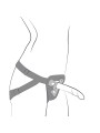 ROMP - PICCOLO SILICONEN DILDO MET DRIEKLEURIGE ZUIGNAP 14 CM