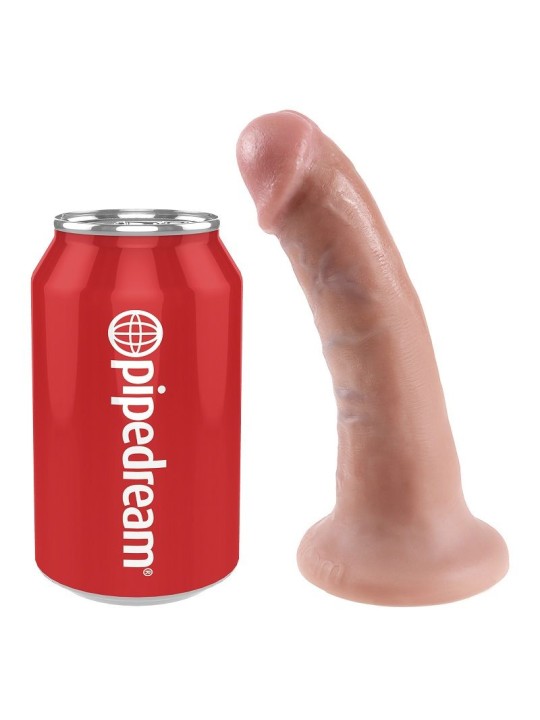 KING COCK - 6 PENE NATURAL 15.2 CM