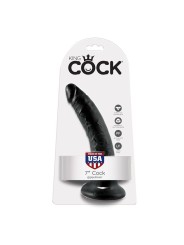 KING COCK - PENE NEGRO 17.8 CM