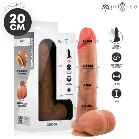 MR INTENSE – GARY M ULTRA-REALISTISCHER SILIKON-PENIS MIT HODEN 20 CM 