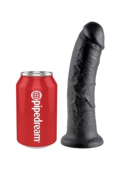 KING COCK - 8 PENE NEGRO 20.3 CM