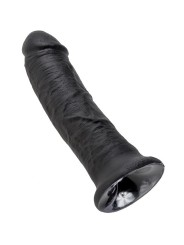 KING COCK - 8 DILDO ZWART 20,3 CM
