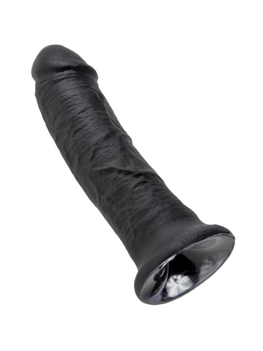 KING COCK - 8 DILDO ZWART 20,3 CM