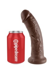 KING COCK - 8 GODE MARRON 20.3 CM