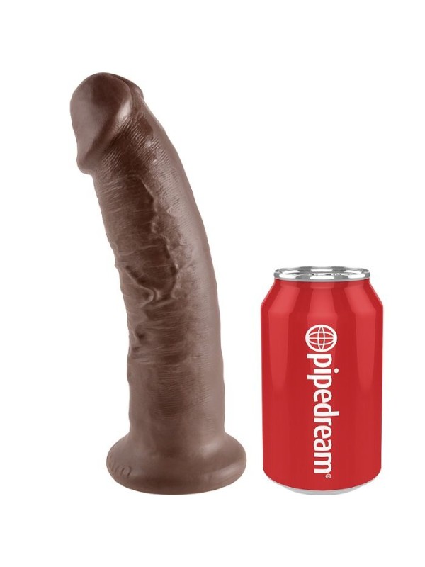 KING COCK - 9 GODE MARRON 22.9 CM