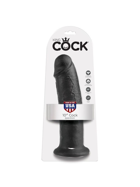 KING COCK - DILDO BLACK 25 CM