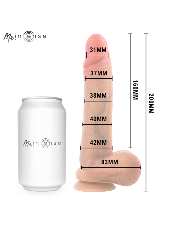 MR INTENSE - GARY M PÊNIS DE SILICONE ULTRA-REALISTA COM TESTÍCULOS 20