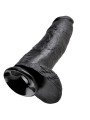 KING COCK - DILDO BLACK WITH BALLS 30.48 CM